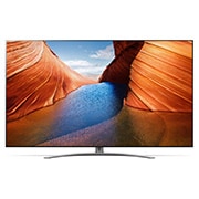 LG QNED99, vue de face avec image de remplissage, 86QNED996QB, thumbnail 2