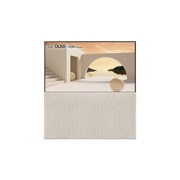 LG OLED | Object Collection Easel, Easel vu de face en mode Line View, légèrement incliné vers la gauche et appuyé contre le mur., 65ART90E6QA, thumbnail 2