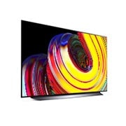LG CS 55 inch, Vue latérale légèrement inclinée, OLED55CS6LA, thumbnail 6