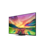 LG 65 pouces LG QNED82 4K UHD Smart TV - 65QNED826RE, vue de côté à 30 degrés avec image de remplissage, 65QNED826RE, thumbnail 3