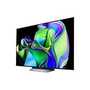 LG 65 pouces LG OLED evo C3 4K Smart TV - OLED65C34LA, Vue latérale légèrement inclinée vers la gauche., OLED65C34LA, thumbnail 8