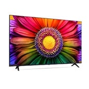LG UHD UR80 75'' 4K Smart TV 2023, vue de côté à 30 degrés, 75UR80006LJ, thumbnail 6