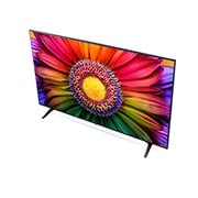 LG UHD UR80 75'' 4K Smart TV 2023, vue de côté à 30 degrés, 75UR80006LJ, thumbnail 7