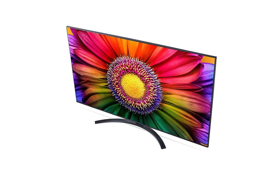 LG 55 pouces LG LED UHD UR81 4K Smart TV - 55UR81006LJ, vue de côté à 30 degrés, 55UR81006LJ, thumbnail 7
