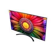 LG 55 pouces LG LED UHD UR81 4K Smart TV - 55UR81006LJ, vue de côté à 30 degrés, 55UR81006LJ, thumbnail 7