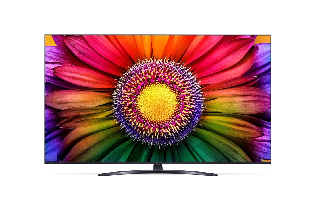 LG 55 pouces LG LED UHD UR81 4K Smart TV - 55UR81006LJ, vue avant sans remplissage, 55UR81006LJ, thumbnail 2