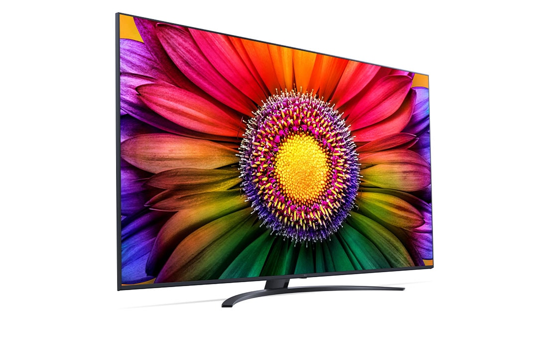LG 75 pouces LG LED UHD UR81 4K Smart TV - 75UR81006LJ, vue de côté à 30 degrés, 75UR81006LJ, thumbnail 5