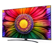 LG 75 pouces LG LED UHD UR81 4K Smart TV - 75UR81006LJ, vue de côté à 30 degrés, 75UR81006LJ, thumbnail 3