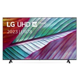 Vue avant du téléviseur UHD de LG2