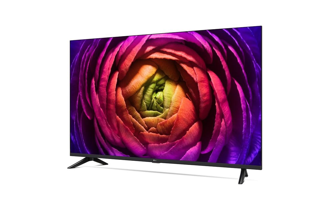 LG 55 pouces LG LED UHD UR73 4K Smart TV - 55UR73006LA, vue avant sans remplissage, 55UR73006LA, thumbnail 3