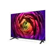 LG 55 pouces LG LED UHD UR73 4K Smart TV - 55UR73006LA, vue de côté à 30 degrés, 55UR73006LA, thumbnail 4