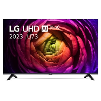 Vue avant du téléviseur UHD de LG1