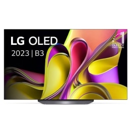 Vue avant du LG OLED avec l’emblème 10 Years World No.1 OLED affiché à l’écran.2