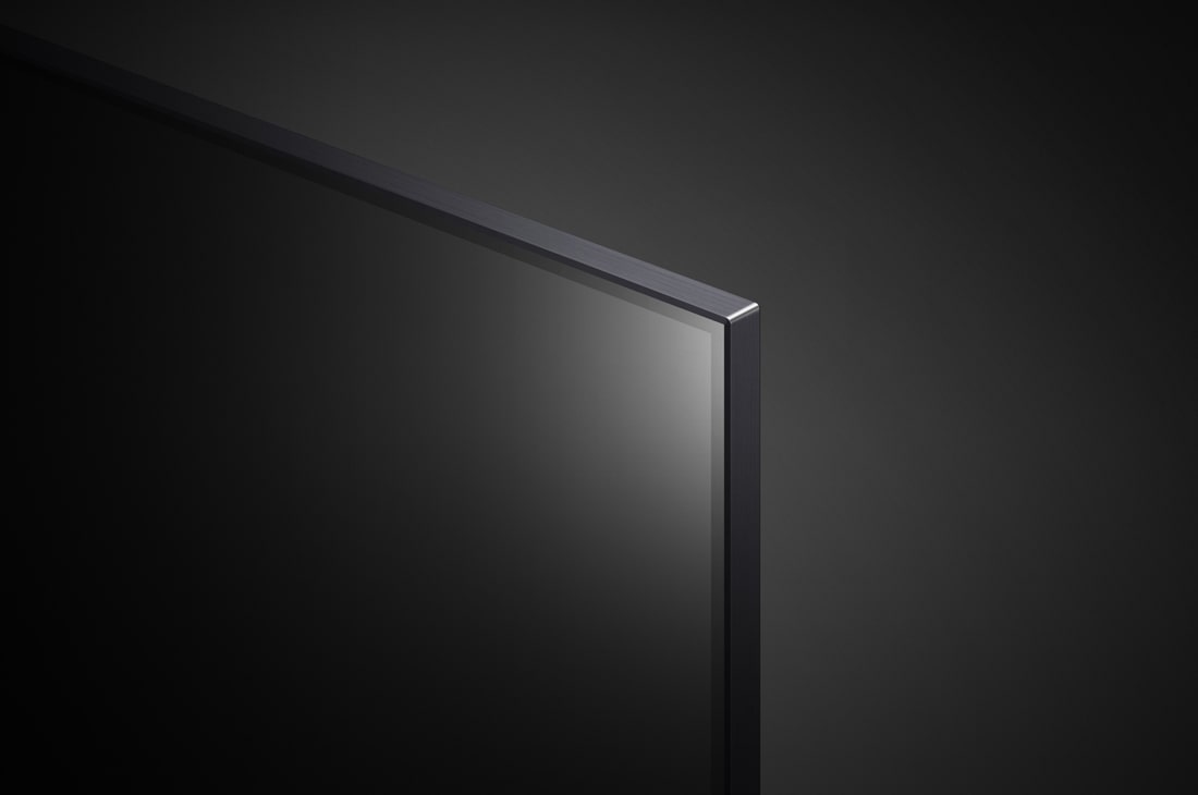 LG 55 pouces LG QNED86 MiniLED 4K Smart TV - 55QNED866RE, vue de la lunette en gros plan, 55QNED866RE, thumbnail 13