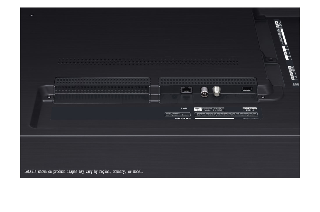 LG 55 pouces LG QNED86 MiniLED 4K Smart TV - 55QNED866RE, vue de la lunette en gros plan, 55QNED866RE, thumbnail 14