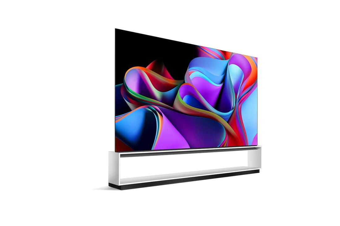LG 88 pouces LG OLED evo Z3 8K Smart TV - OLED88Z39LA, Vue latérale légèrement inclinée vers la droite., OLED88Z39LA, thumbnail 6