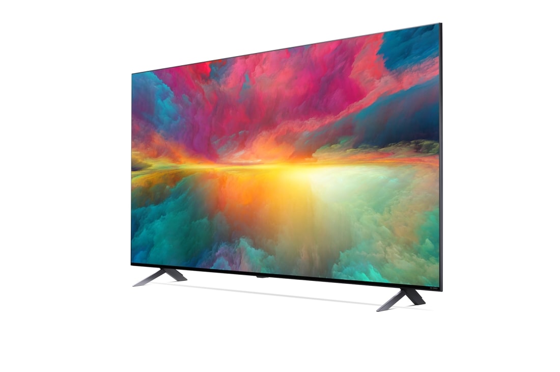 LG 50 pouces LG QNED75 4K UHD Smart TV - 50QNED756RA, vue de côté à 60 degrés avec image de remplissage, 50QNED756RA, thumbnail 4