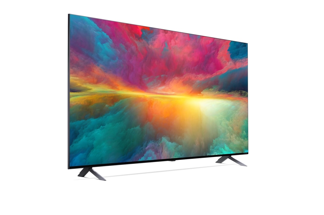 LG 50 pouces LG QNED75 4K UHD Smart TV - 50QNED756RA, vue de côté à 60 degrés avec image de remplissage, 50QNED756RA, thumbnail 5