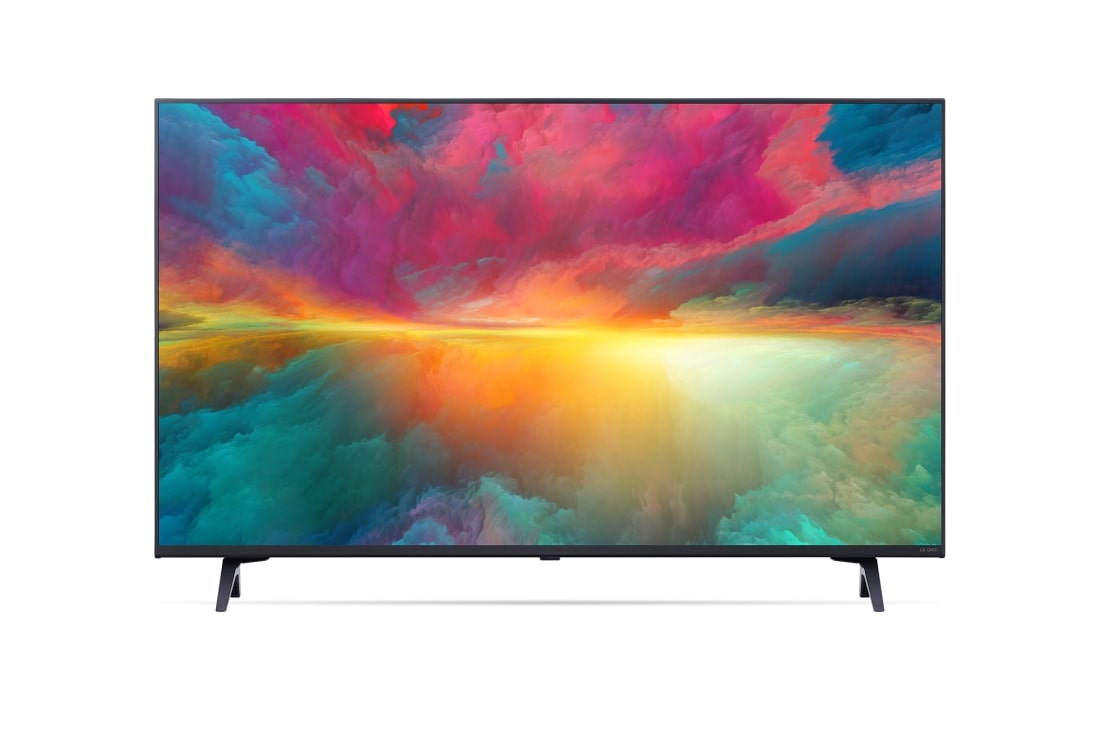 LG 43 pouces LG QNED75 4K UHD Smart TV - 43QNED756RA, vue avant avec image de remplissage, 43QNED756RA, thumbnail 2