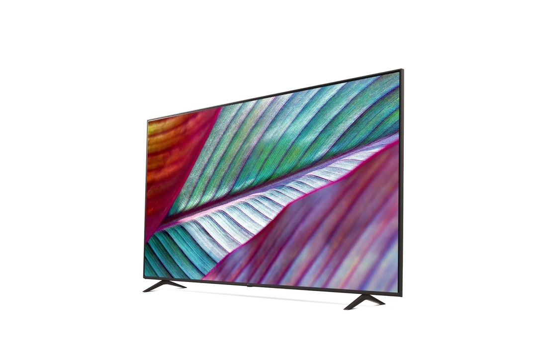 LG 65 pouces LG LED UHD UR76 4K Smart TV - 65UR76006LL, vue de côté à 60 degrés, 65UR76006LL, thumbnail 4