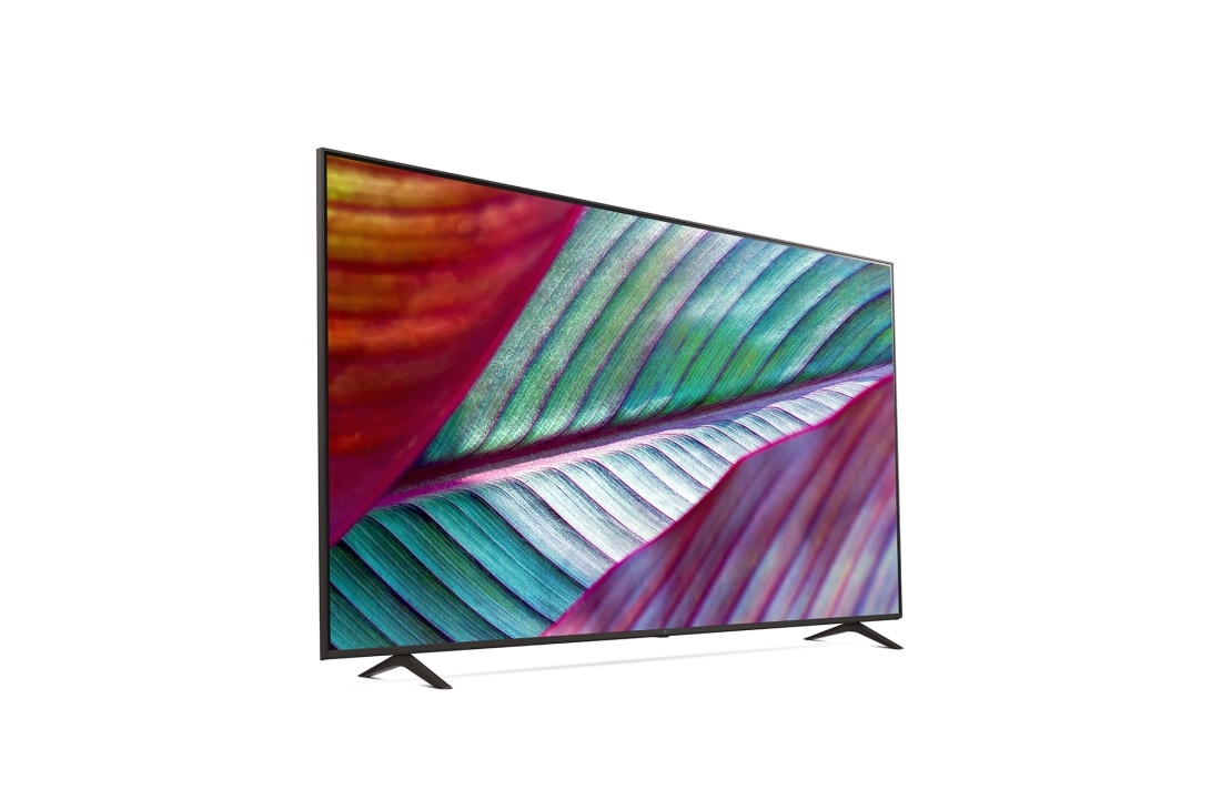 LG 65 pouces LG LED UHD UR76 4K Smart TV - 65UR76006LL, vue de côté à -60 degrés, 65UR76006LL, thumbnail 5