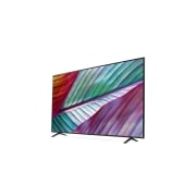 LG UHD UR76 86'' 4K Smart TV 2023, vue de côté à 60 degrés, 86UR76006LC, thumbnail 4