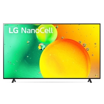 Une vue avant du téléviseur LG NanoCell1