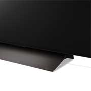 LG 55 pouces LG OLED evo AI C4 4K Smart TV OLED55C4, Vue inclinée du dessous du LG OLED evo TV, OLED C4, OLED55C46LA, thumbnail 9