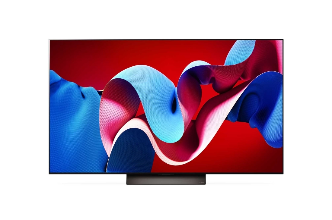 LG 55 pouces LG OLED evo AI C4 4K Smart TV OLED55C4, Vue de face du LG OLED evo TV, OLED C4, OLED55C46LA, thumbnail 2