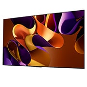 LG 65 pouces LG OLED evo AI G4 4K Smart TV OLED65G4, Vue latérale légèrement inclinée vers la gauche du LG OLED evo TV, OLED G4 sur le mur, OLED65G45LW, thumbnail 3