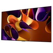 LG 83 pouces LG OLED evo AI G4 4K Smart TV OLED83G4, Vue latérale légèrement inclinée vers la gauche du LG OLED evo TV, OLED G4 sur le mur, OLED83G45LW, thumbnail 3