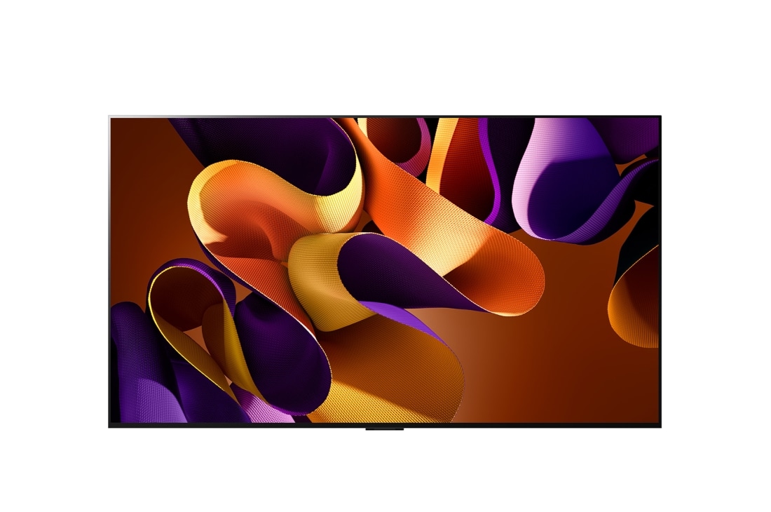 LG 83 pouces LG OLED evo AI G4 4K Smart TV OLED83G4, Vue latérale vers la gauche du LG OLED evo TV, OLED G4 sur le mur, OLED83G45LW, thumbnail 2