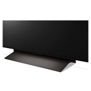 LG 48 pouces LG OLED evo AI C4 4K Smart TV OLED48C4, Vue rapprochée à partir de la base du LG OLED evo TV, OLED C4, OLED48C46LA, thumbnail 9