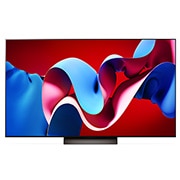 LG 65 pouces LG OLED evo AI C4 4K Smart TV OLED65C4, Vue de face du LG OLED evo TV, OLED C4, OLED65C46LA, thumbnail 2