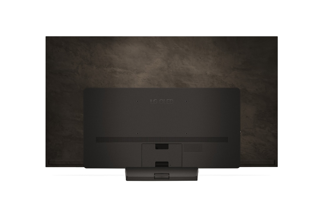 LG 77 pouces LG OLED evo AI C4 4K Smart TV OLED77C4, Vue arrière du LG OLED evo TV, OLED C4, OLED77C46LA, thumbnail 8