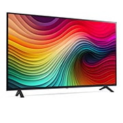 LG Smart TV LG NanoCell AI NANO81 4K de 55 pouces 2024, Vue latérale légèrement inclinée vers la droite, 55NANO81T6A, thumbnail 6