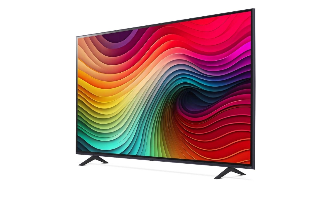LG Smart TV LG NanoCell AI NANO81 4K de 55 pouces 2024, Vue latérale à partir de la gauche, 55NANO81T6A, thumbnail 3
