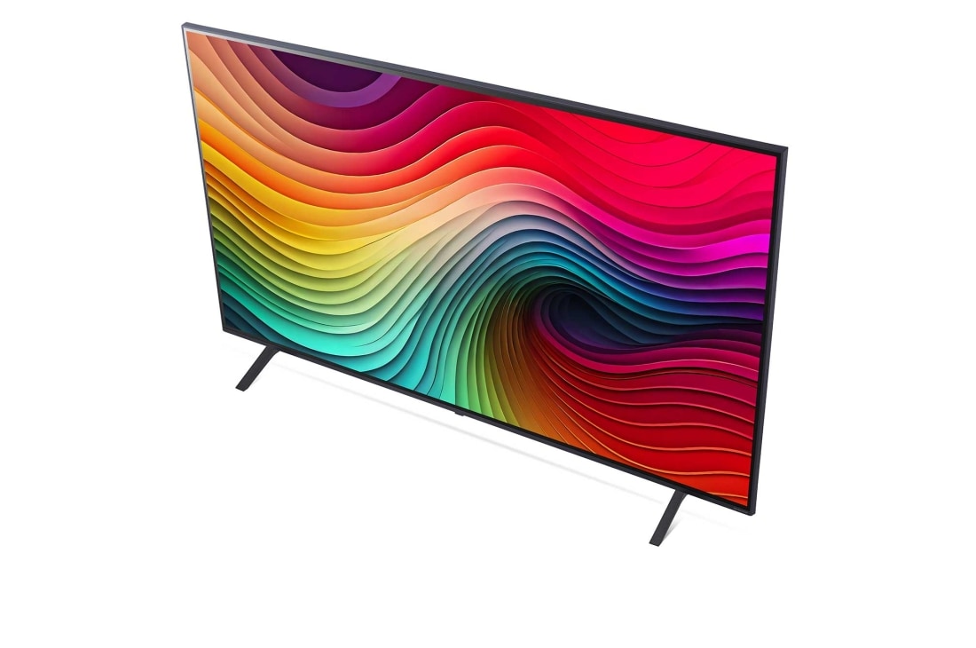 LG Smart TV LG NanoCell AI NANO81 4K de 55 pouces 2024, Vue inclinée du dessus, 55NANO81T6A, thumbnail 9