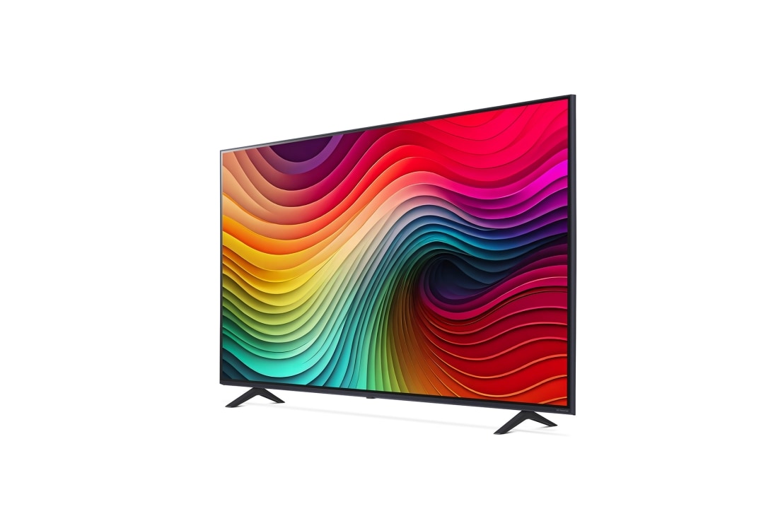 LG Smart TV LG NanoCell AI NANO81 4K de 65 pouces 2024, Vue latérale à partir de la gauche, 65NANO81T6A, thumbnail 3
