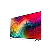 LG Smart TV LG NanoCell AI NANO81 4K de 86 pouces 2024, Vue latérale à partir de la gauche, 86NANO81T6A, thumbnail 3