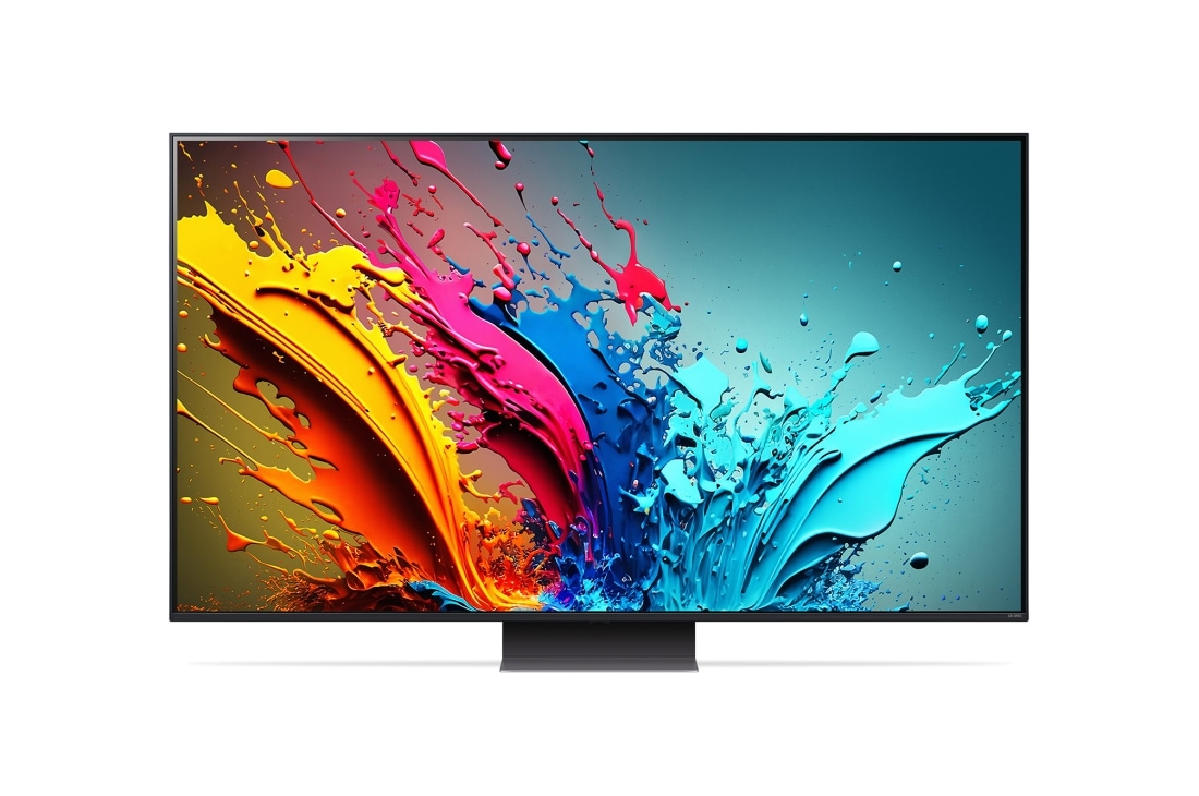 LG Smart TV LG QNED AI QNED87 4K 75 pouces 2024, Vue de face du téléviseur LG QNED, QNED87  , 75QNED87T6B, thumbnail 2