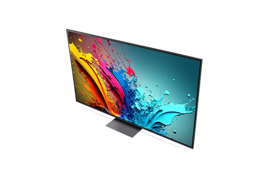 LG Smart TV LG QNED AI QNED87 4K 75 pouces 2024, Vue inclinée du dessus, 75QNED87T6B, thumbnail 12