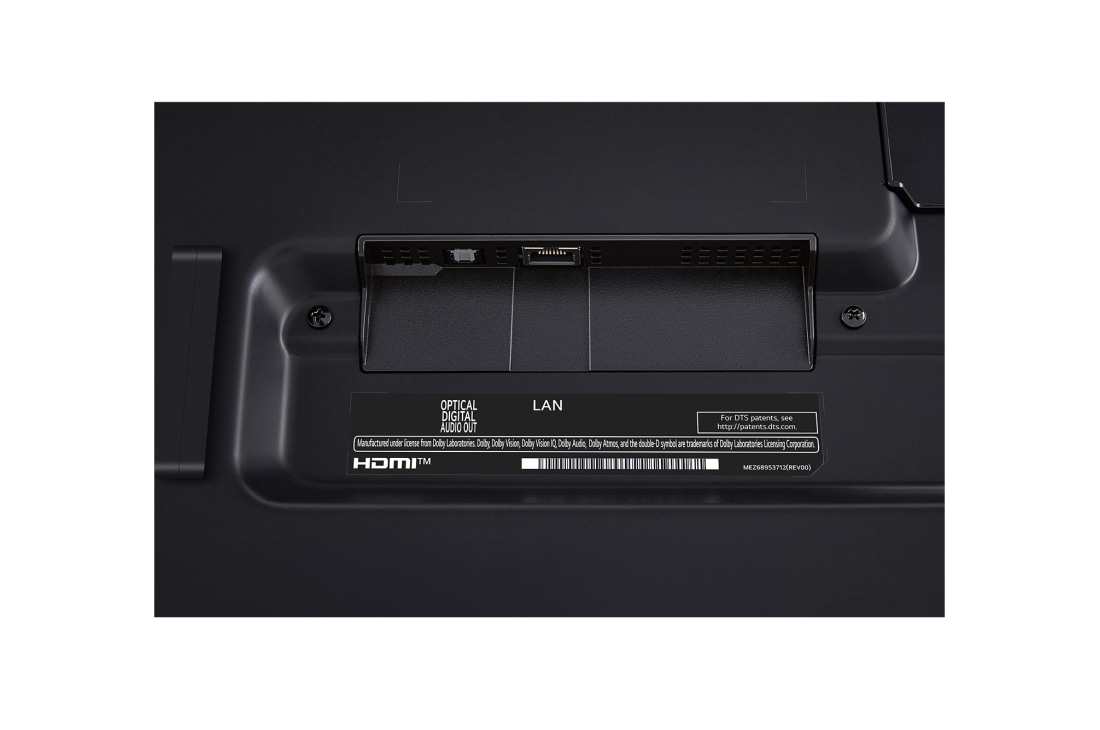 LG Smart TV LG QNED AI QNED87 4K 75 pouces 2024, Vue arrière, 75QNED87T6B, thumbnail 15