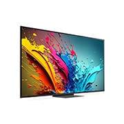 LG Smart TV LG QNED AI QNED87 4K 75 pouces 2024, Gros plan sur le bord supérieur du téléviseur LG QNED, QNED87 , 75QNED87T6B, thumbnail 7