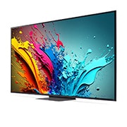 LG Smart TV LG QNED AI QNED86 4K 86 pouces 2024, Vue latérale vers la droite, 86QNED86T6A, thumbnail 4