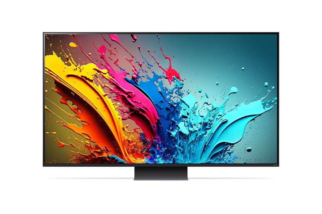 LG Smart TV LG QNED AI QNED86 4K 86 pouces 2024, Vue de face du téléviseur LG QNED, QNED85, 86QNED86T6A, thumbnail 2