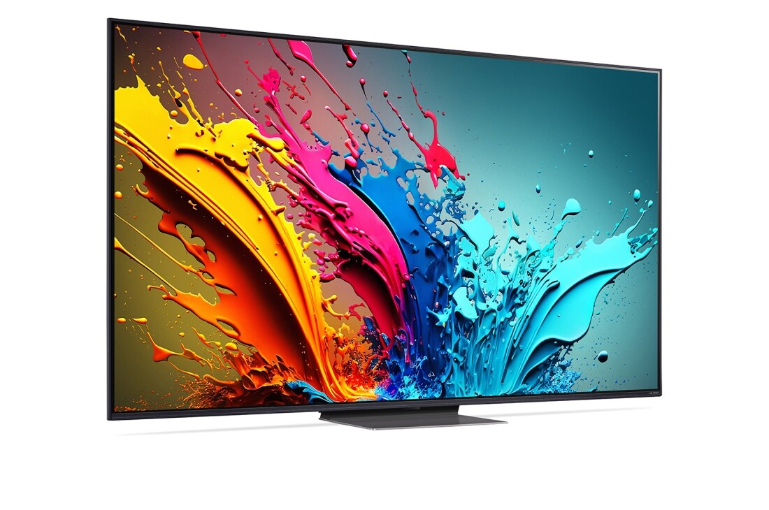LG Smart TV LG QNED AI QNED86 4K 86 pouces 2024, Vue arrière du téléviseur LG QNED, QNED85, 86QNED86T6A, thumbnail 8