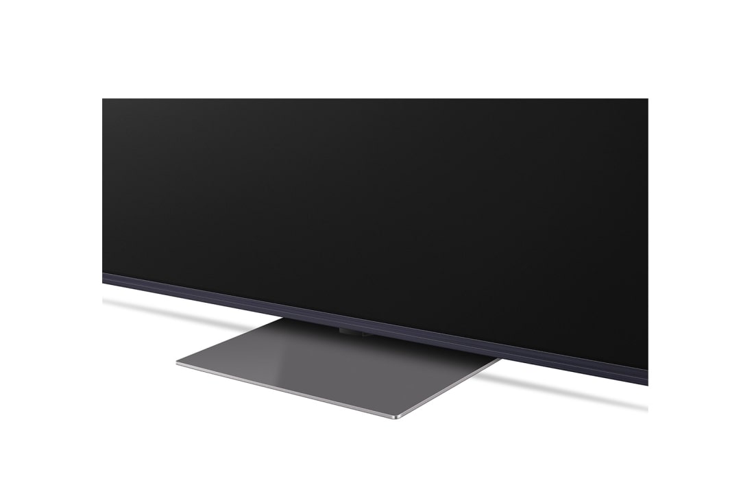 LG Smart TV LG QNED AI QNED86 4K 86 pouces 2024, Vue rapprochée  à partir de la base, 86QNED86T6A, thumbnail 11
