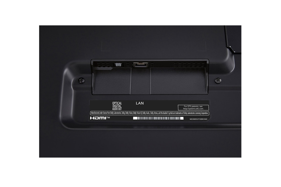 LG Smart TV LG QNED AI QNED86 4K 86 pouces 2024, Vue arrière, 86QNED86T6A, thumbnail 15