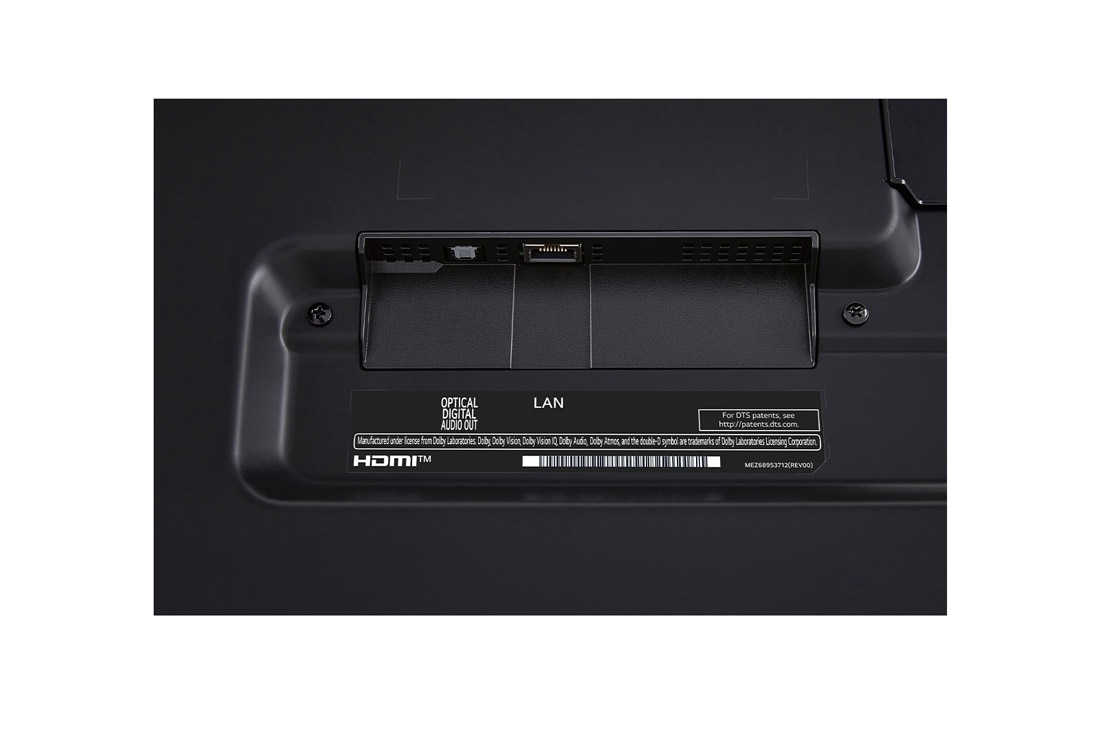 LG Smart TV LG QNED AI QNED85 4K 75 pouces 2024, Vue arrière, 75QNED85T6C, thumbnail 13